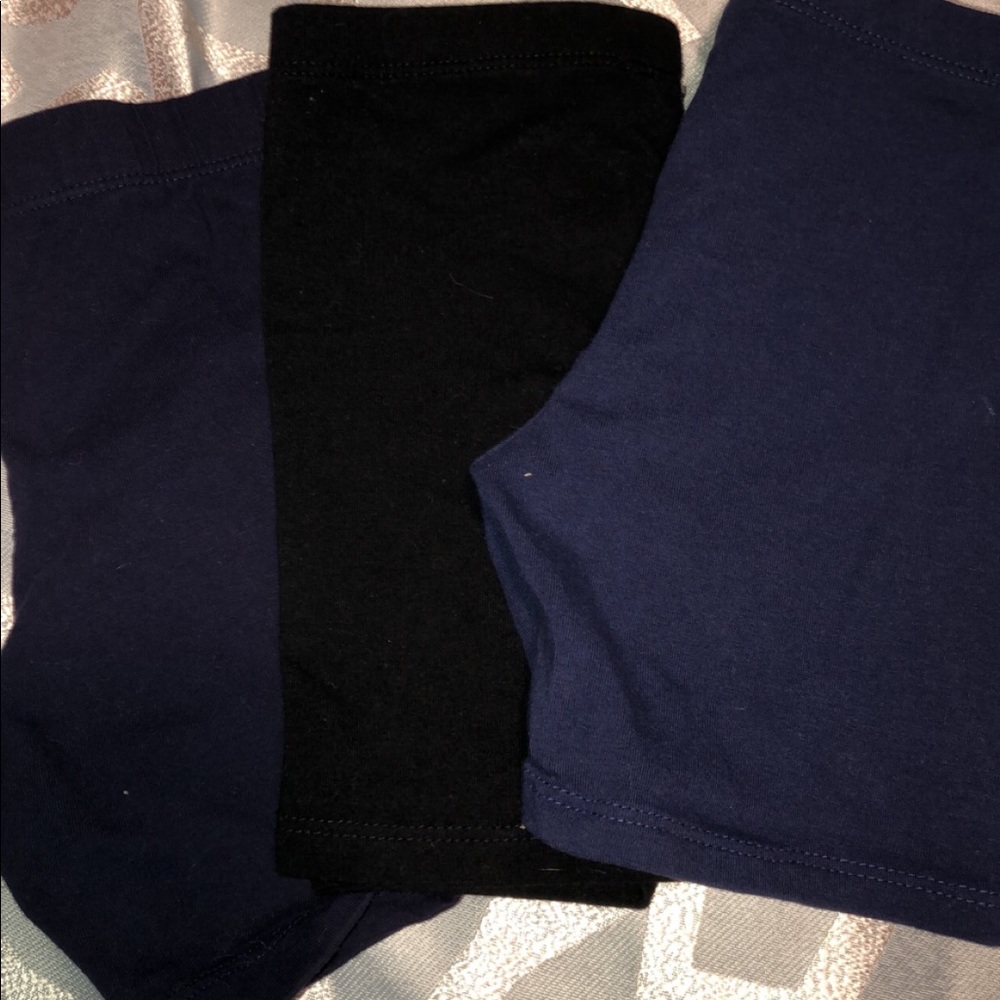 3 pair of cat and jack pull on shorts
